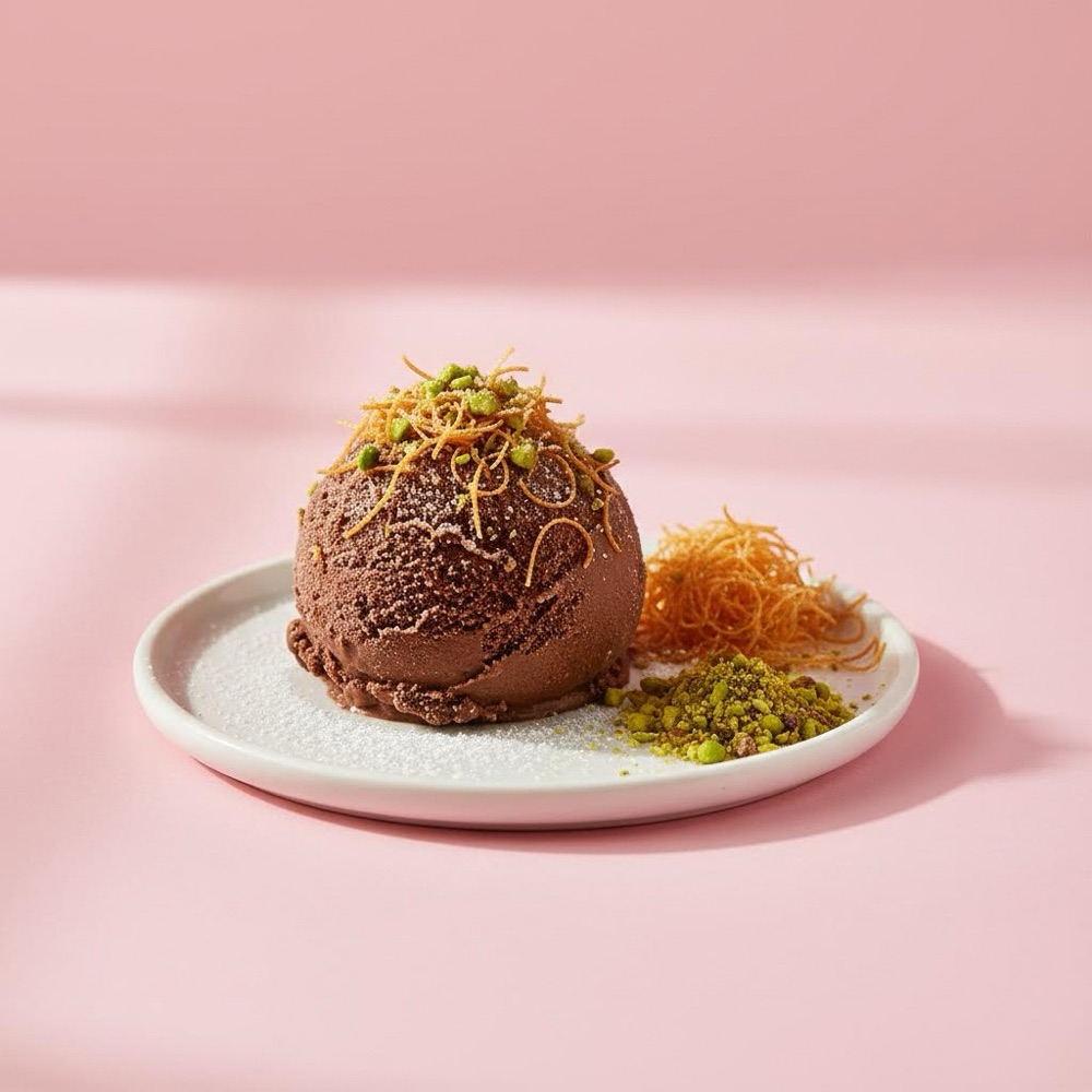 Choco Kunafa Pistachio