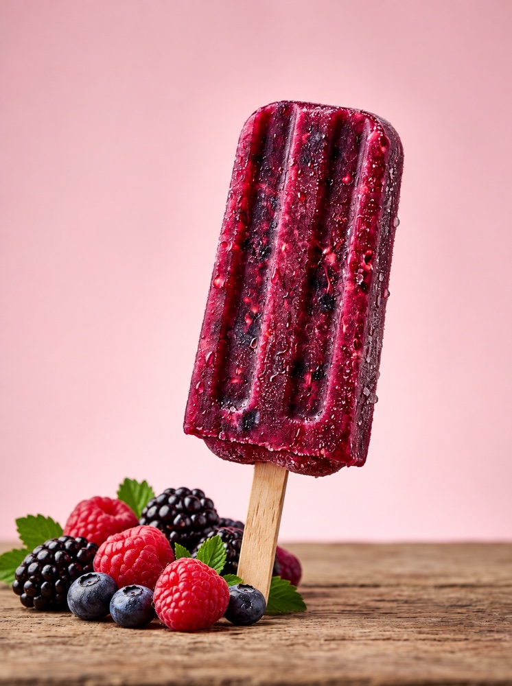 Mixed Berries popsicle