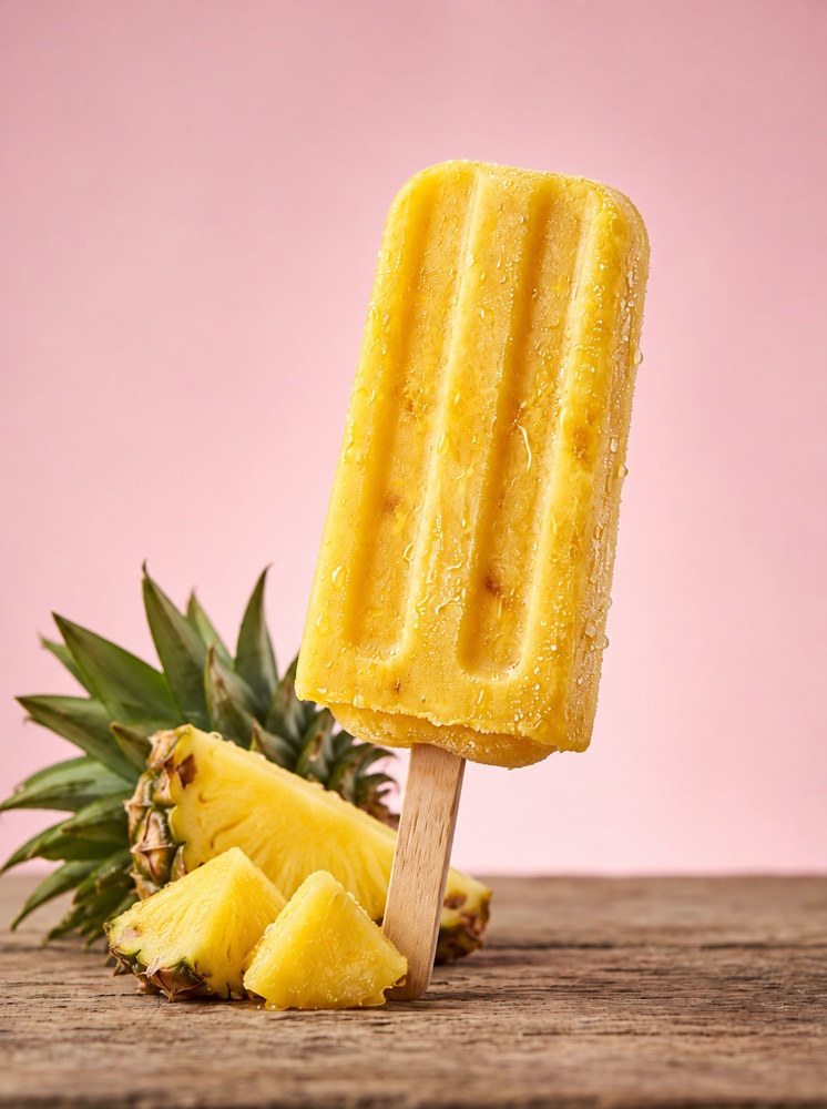 Pineapple popsicle